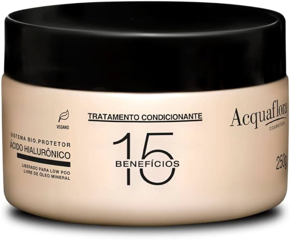 Máscara Capilar Acquaflora Condicionante 15 Benefícios 250g